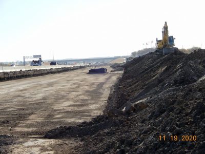 Work on I-35W between Eagle Pkwy. and Alliance Blvd.