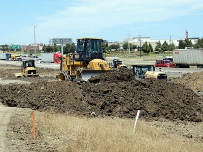 Work on I-35W between N Tarrant Pkwy. and Heritage Trace Pkwy.