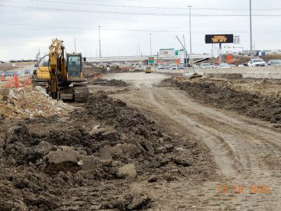 Work on I-35W between N Tarrant Pkwy. and Heritage Trace Pkwy.