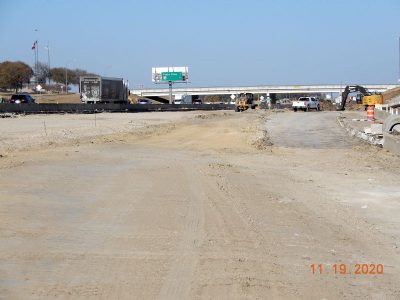 Work on I-35W between Westport Pkwy. and Alliance Blvd.
