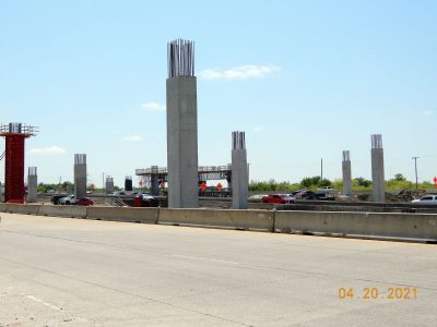 Work on I-35W just south of SH 170