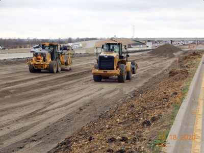 Work on I-35W near Alliance Blvd.