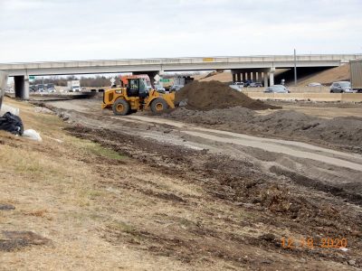 Work on I-35W near Alliance Blvd.