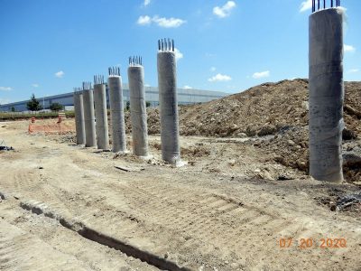 Work on Mark IV Pkwy. at I-820