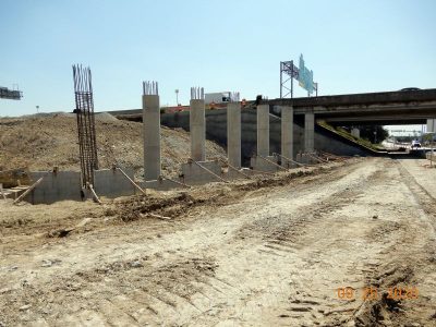 Work on Mark IV Pkwy. at I-820