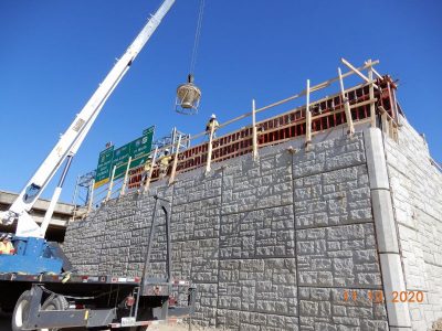 Work on Mark IV Pkwy. at I-820