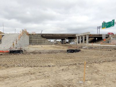 Work on Mark IV Pkwy. expansion at I-820