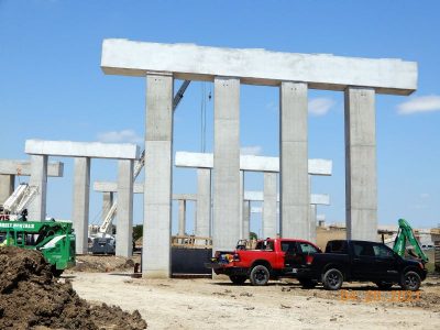 Work on SH 170 at I-35W