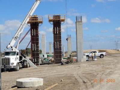 Work on SH 170 near I-35W