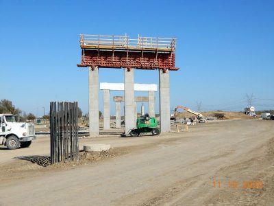 Work on SH 170 near I-35W