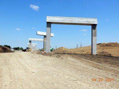 Work on SH 170 near I-35W