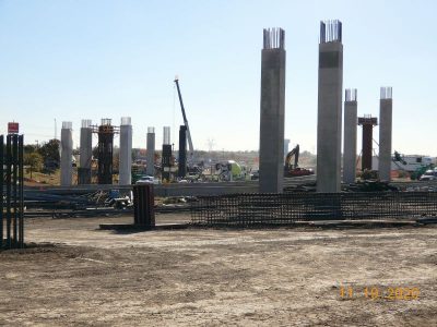 Work on SH 170 near I-35W