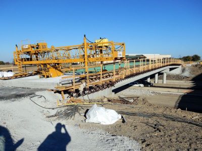 Work on SH 170 near I-35W