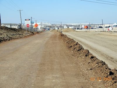 Work on southbound I-35W between SH 170 and Keller Hicks Rd.