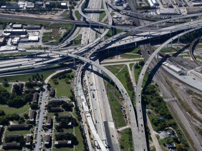 I-35W at Luella St. looking southbound