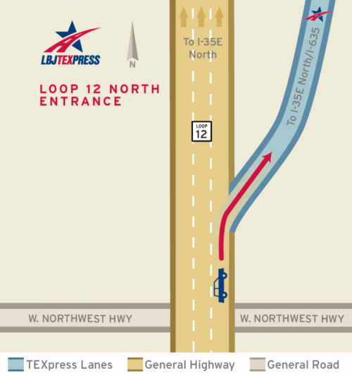 Maps - LBJ, NTE & NTE 35W TEXpress Lanes