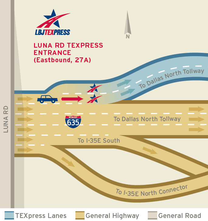 Maps - LBJ, NTE & NTE 35W TEXpress Lanes