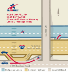 Maps - LBJ, NTE & NTE 35W TEXpress Lanes