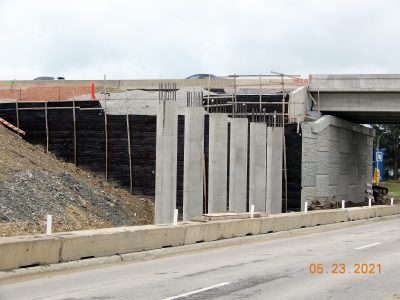 Work on Mark IV Pkwy. at I-820
