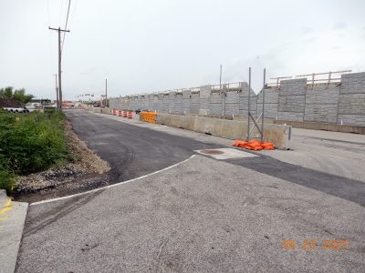 Work at Keller Hicks Rd.