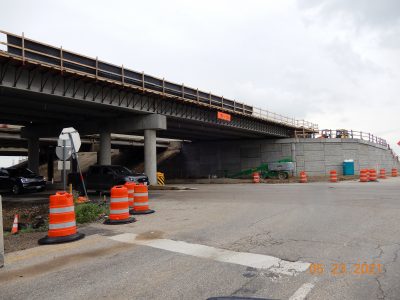 Work at Keller Hicks Rd.