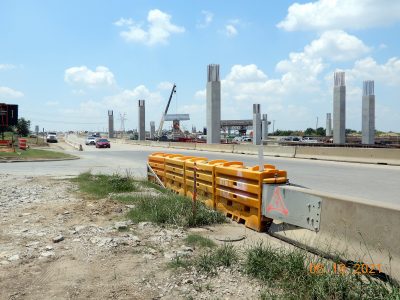 Work at the I-35W/SH 170 interchange