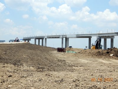 Work on SH 170 near I-35W