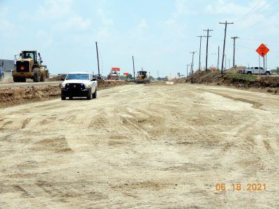 Work on southbound I-35W between SH 170 and Keller Hicks Rd.