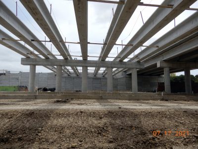 Work on Mark IV Pkwy. at I-820