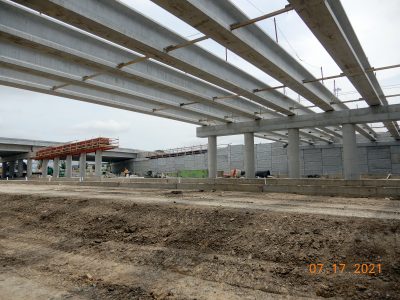 Work on Mark IV Pkwy. at I-820