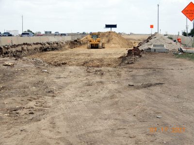 Work on I-35W between Golden Triangle Blvd. and Keller Hicks Rd.