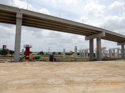 Work on SH 170 near I-35W
