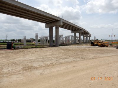 Work on SH 170 near I-35W
