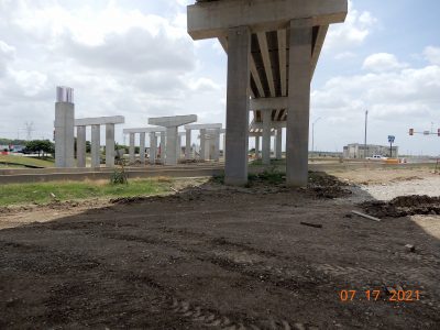 Work on SH 170 near I-35W
