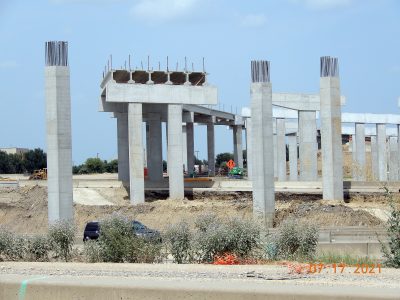 Work at the I-35W/SH 170 interchange