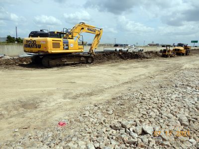 Work on I-35W between Golden Triangle Blvd. and Keller Hicks Rd.