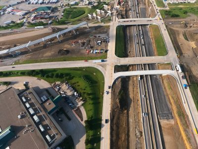 I-35W at SH 170 looking south