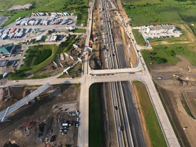 I-35W at SH 170 looking south