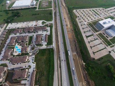 I-35W just north of Heritage Trace Pkwy.