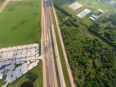 I-35W between Alliance Blvd. and Eagle Pkwy. looking north