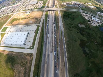 I-35W just south of N Tarrant Pkwy. looking north