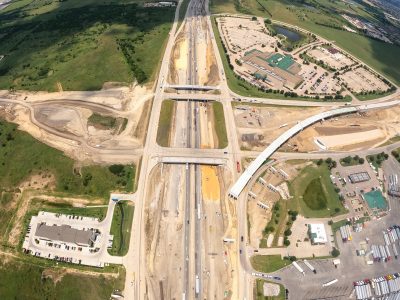 I-35W at SH 170 looking north