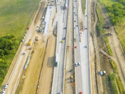 I-35W south of SH 170 looking north