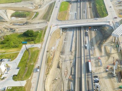 I-35W just south of SH 170 looking north