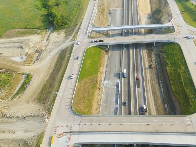 I-35W at SH 170 looking north