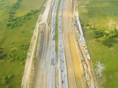 I-35W between SH 170 and Keller Hicks Rd. looking south
