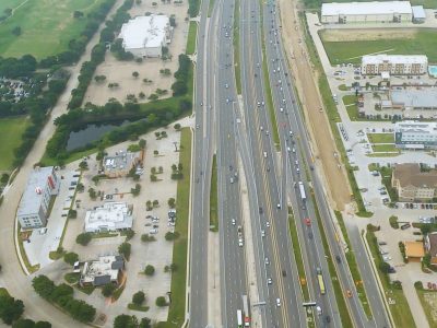 I-35W south of Western Center Blvd. looking south