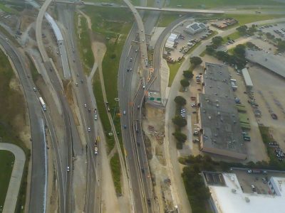 I-820 east of Mark IV Pkwy. looking east