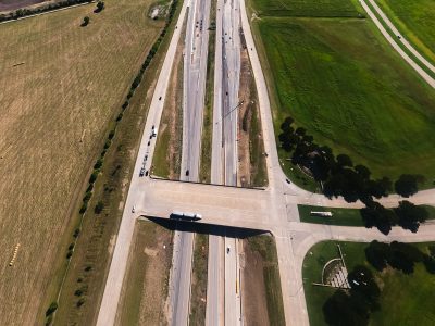 I-35W at Alliance looking south