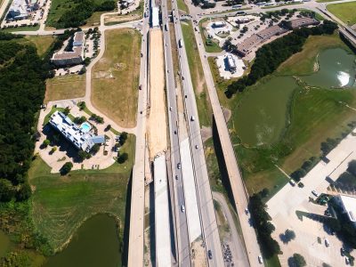 I-35W just north of Westport Pkwy. looking south
